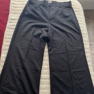 High rise palazzo pant